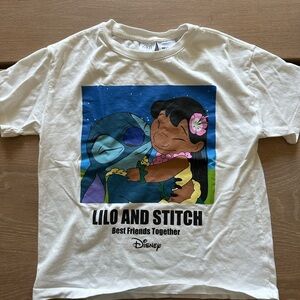 Zara kids Lilo and Stich t shirt